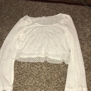 Crop top sweater
